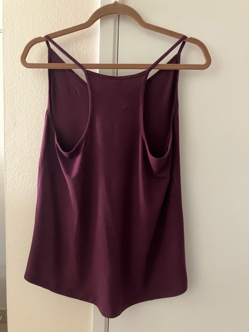 Athleta Double-Strap V-Neck Cami in Deep Plum - Picture 2 of 3